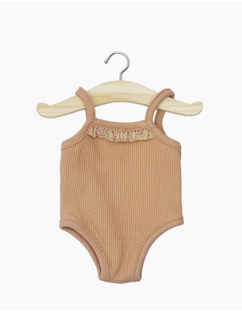 Bambinis – Minikane Body à bretelles en maille côtelée