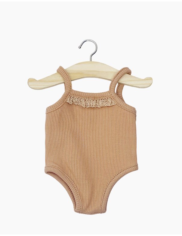 Bambinis – Minikane Body à bretelles en maille côtelée