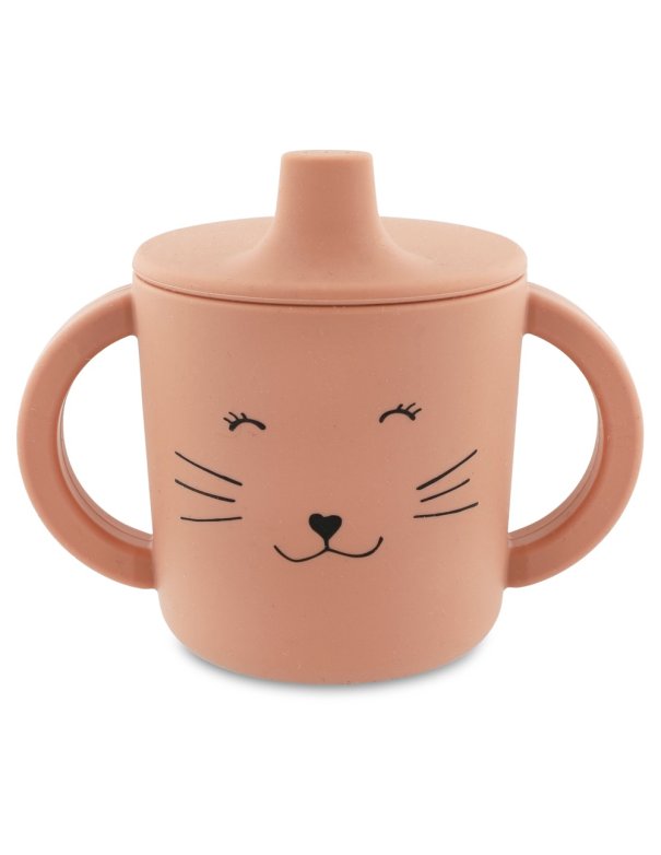 Tasse d'apprentissage en silicone - Mme Chat trixie