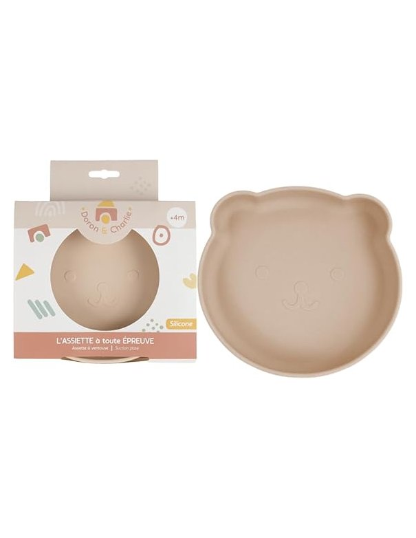 Assiette à soupe en silicone... Assiette à soupe en silicone...