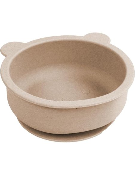 Bol silicone ventousée - Sable Bol silicone ventousée - Sable