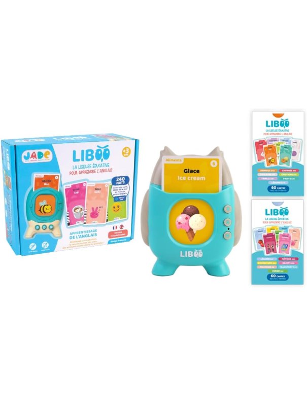 Liseuse éducative Liboo Anglais-Français