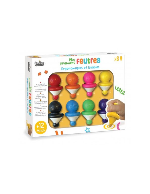 Mes premiers feutres x8 - Créa Lign