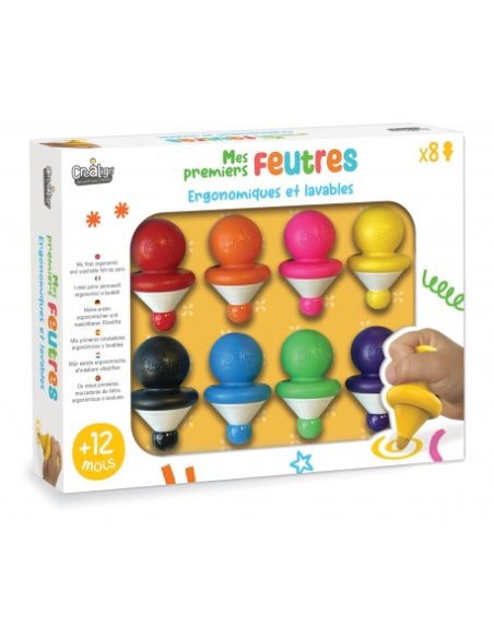 Mes premiers feutres x8 - Créa Lign