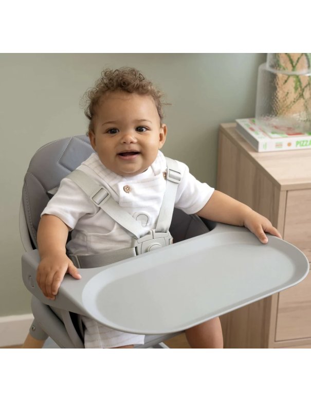 Chaise haute 6 en 1 - Gris