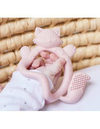 Anneau de dentition renard - Blush 2