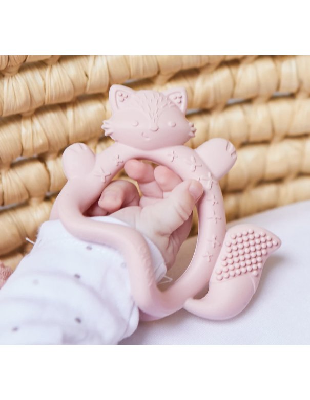 Anneau de dentition renard - Blush