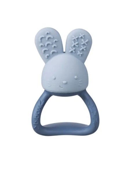 Lapin de dentition rafraîchissant - bleu