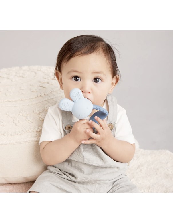 Lapin de dentition rafraîchissant - bleu