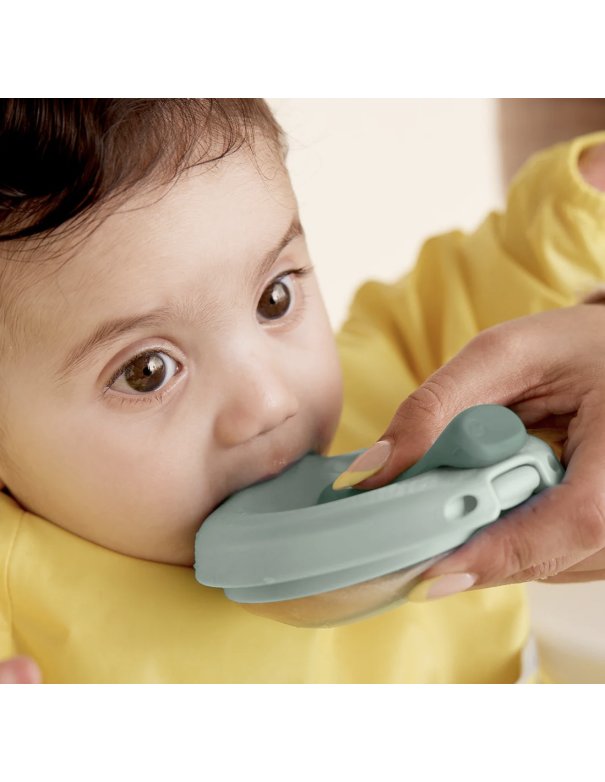 Poche gourde rechargeable - sauge