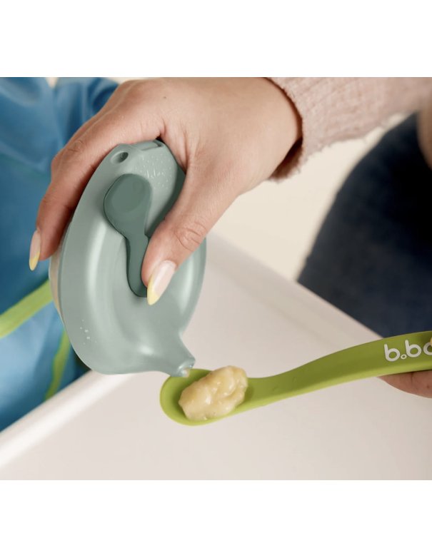 Poche gourde rechargeable - sauge