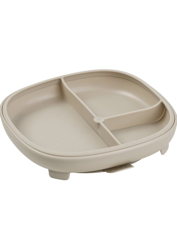 Assiette compartimentée 2 en 1 - latte