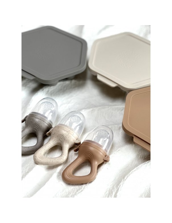 Grignoteuse + bac à glaçons - gris/taupe - Chewies