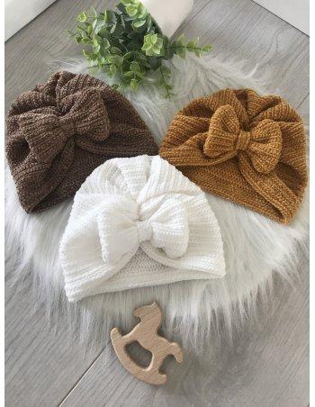 Turban en maille chenille