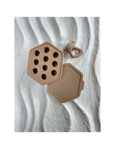 Grignoteuse + bac à glaçons - camel - Chewies