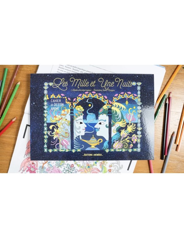 Cahier de dessin animé - les milles...