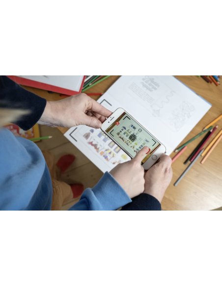 Cahier de dessin animé - les milles et une nuit 4/12 ans