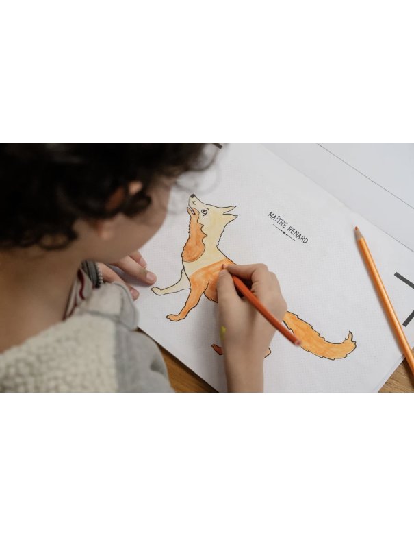 Cahier de dessin animé - Les Fables...