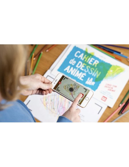 Cahier de dessin animé - La Mer 3/9 ans