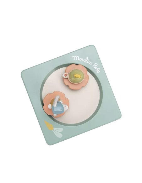 Boîte à musique - Trois petits lapins- Moulin roty