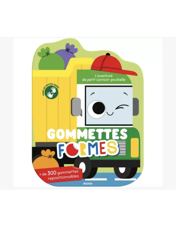 Gommettes formes - L'aventure de petit camion-poubelle