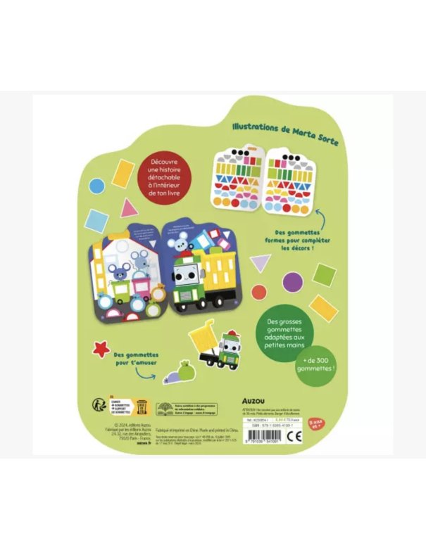 Gommettes formes -  L'aventure de... Gommettes formes -  L'aventure de...