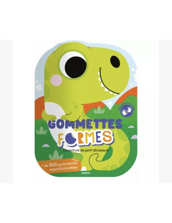 Gommettes formes - L'aventure de petit dinosaure