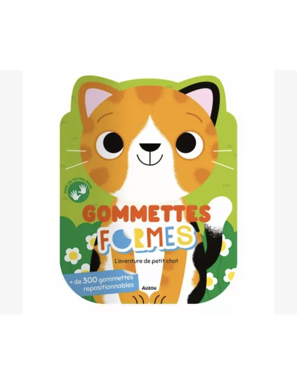 Gommettes formes - L'aventure de petit chat