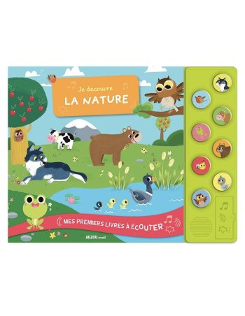 Mes premiers livres à écouter - Je découvre la nature