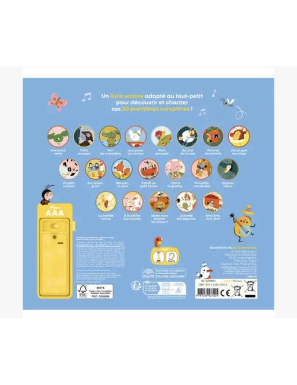 Mes toutes premières comptines - 20...