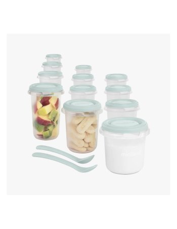 Lot de 12 pots hermétique -...