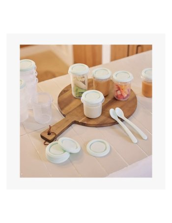 Lot de 12 pots hermétique - Mint 2