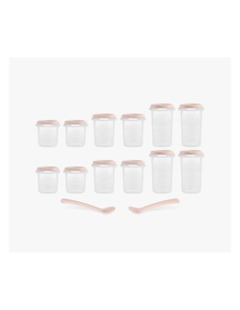 Lot de 12 pots hermétique -... 2