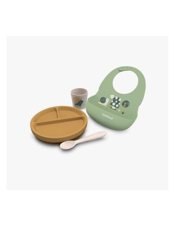Set repas silicone - Garden