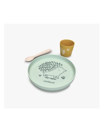 Set repas silicone - Forest