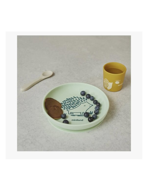 Set repas silicone - Forest