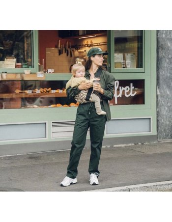 Porte bébé Wildride - imprimé zèbre 2