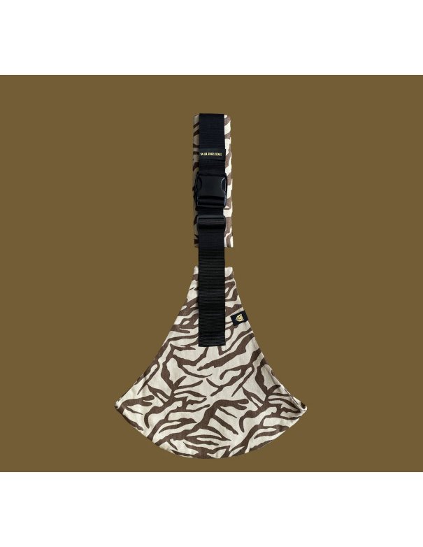 Porte bébé Wildride - imprimé zèbre