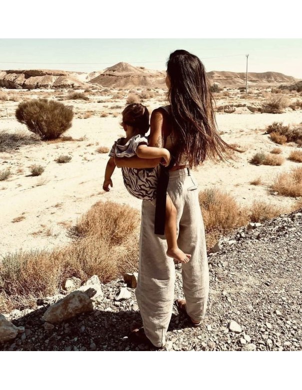 Porte bébé Wildride - imprimé zèbre