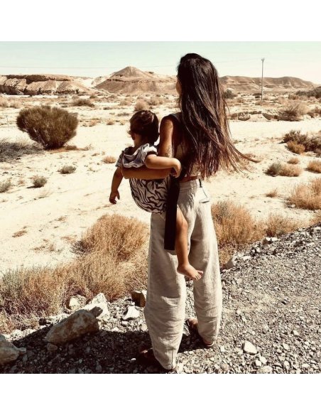 Porte bébé Wildride - imprimé zèbre