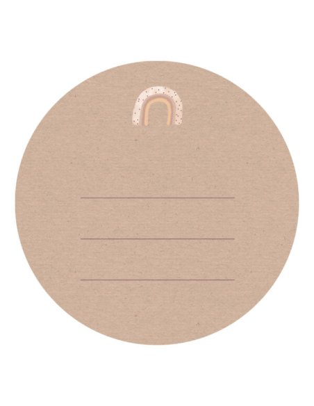 Carte ronde à gratter “Garçon ou Fille?” - Annonce fille