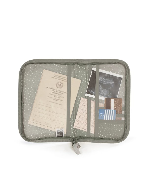 Protège carnet de santé vichy CAETANA - sauge