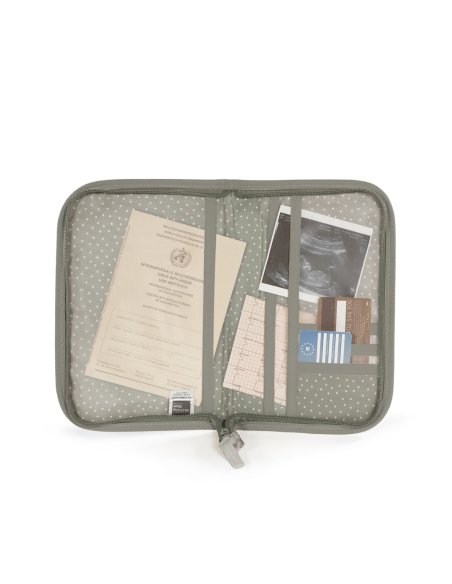 Protège carnet de santé vichy CAETANA - sauge