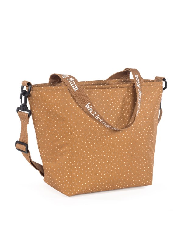 Sac isotherme à pois POPPY - cannelle