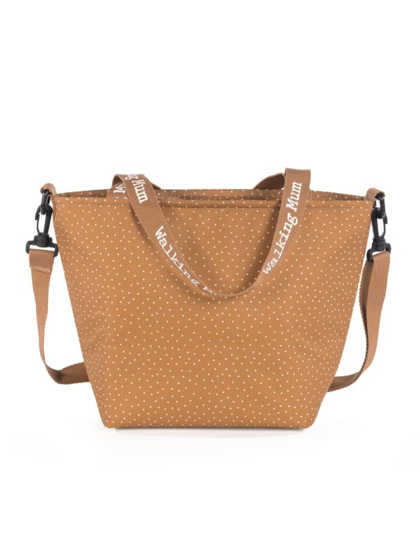 Sac isotherme à pois POPPY - cannelle