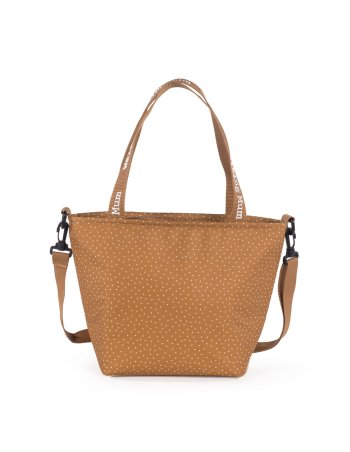 Sac isotherme à pois POPPY - cannelle WALKING MUM