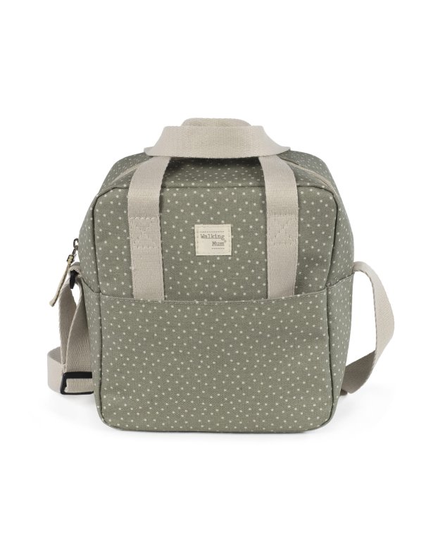 Sac isotherme biberon POPPY pois - sauge