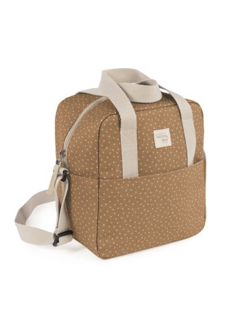 Sac isotherme biberon POPPY pois - cannelle 2