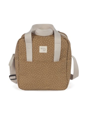 Sac isotherme biberon POPPY pois - cannelle