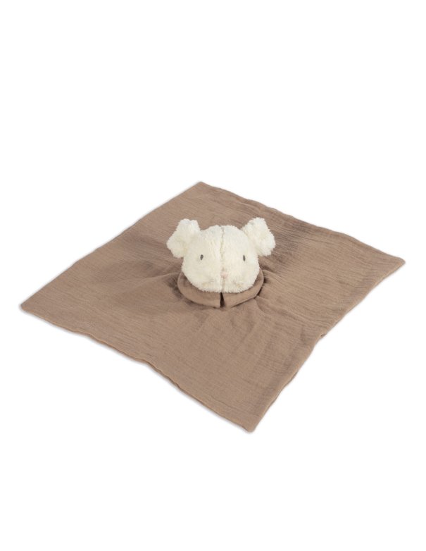 Doudou souris - cannelle